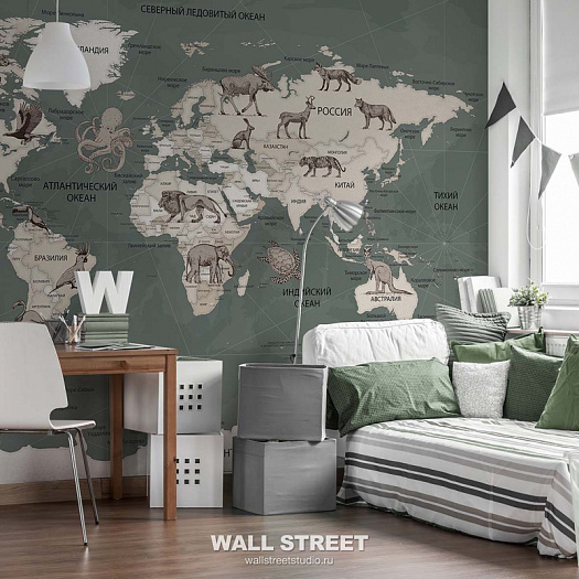 Фотообои в интерьере артикул Travel Kids 19, TRAVEL KIDS, Wall street Фотообои в интерьере артикул Travel Kids 19, TRAVEL KIDS, Wall street