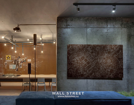 Фотообои в интерьере артикул Induction 39, ИНДУКЦИЯ / INDUCTION, Wall street Фотообои в интерьере артикул Induction 39, ИНДУКЦИЯ / INDUCTION, Wall street