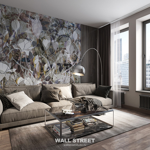 Фотообои в интерьере артикул 22247, ФЛО / FLO, Wall street Фотообои в интерьере артикул 22247, ФЛО / FLO, Wall street
