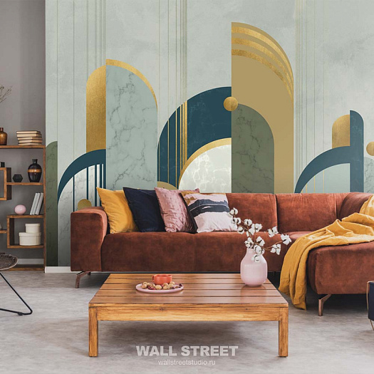 Фотообои в интерьере артикул Deco 1, АРТ-ДЕКО / DECO, Wall street Фотообои в интерьере артикул Deco 1, АРТ-ДЕКО / DECO, Wall street